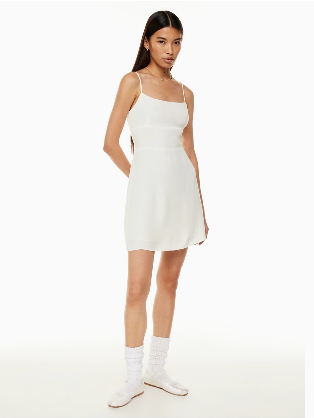 Aritzia Sunday Best Jackson Dress Spaghetti-strap mini dress size medium